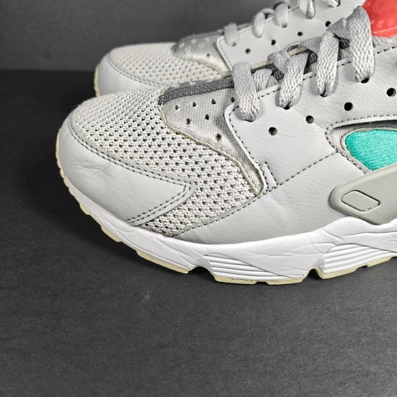 Nike Air Huarache South Beach Green Gray Sneakers Men's Shoes Size 9.5 - Picture 3 of 11